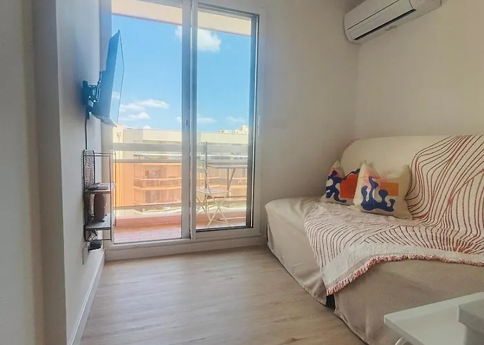 Clevacances 2 Etoiles - Pour 2 Personnes - Vue Plage, Et Clim Canet-en-Roussillon