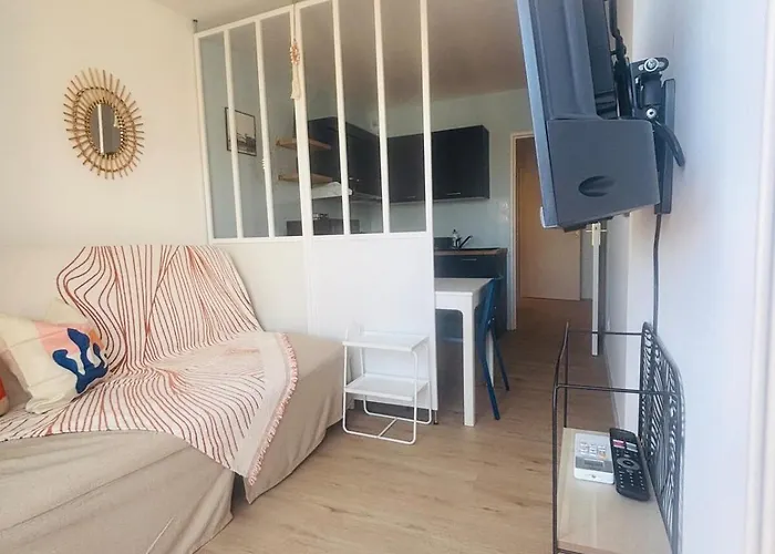 Apartamento Clevacances 2 Etoiles - Pour 2 Personnes - Vue Plage, Et Clim *
